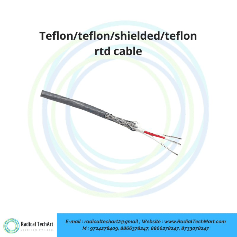 Teflon/teflon/shielded/teflon rtd cable