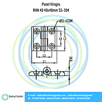 RHN Series Panel Hinges