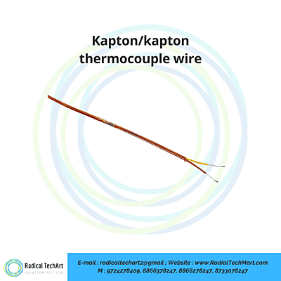 Kapton/kapton thermocouple wire