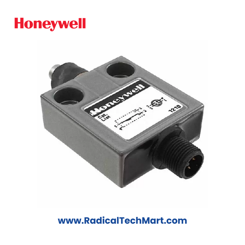Honeywell 914CE18-Q Limit Switch with Side Rotary Actuator and M12 Connector