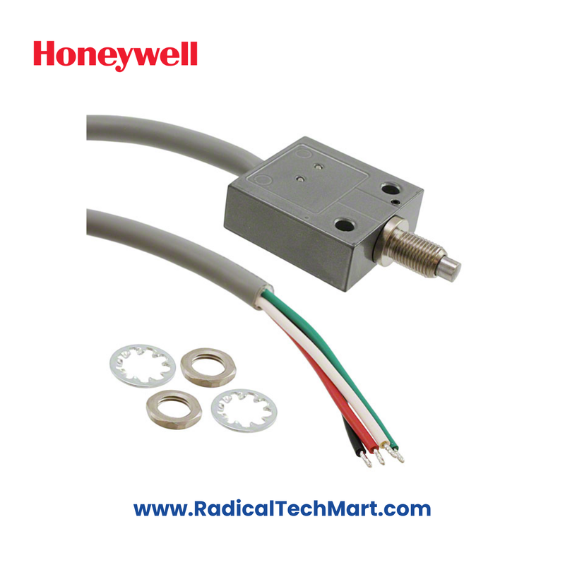 Honeywell 914CE27-3 Panel Mount Limit Switch with Top Pin Plunger and 3ft Cable Honeywell 914CE27-3 Panel Mount Limit Switch with Top Pin Plunger and 3ft Cable