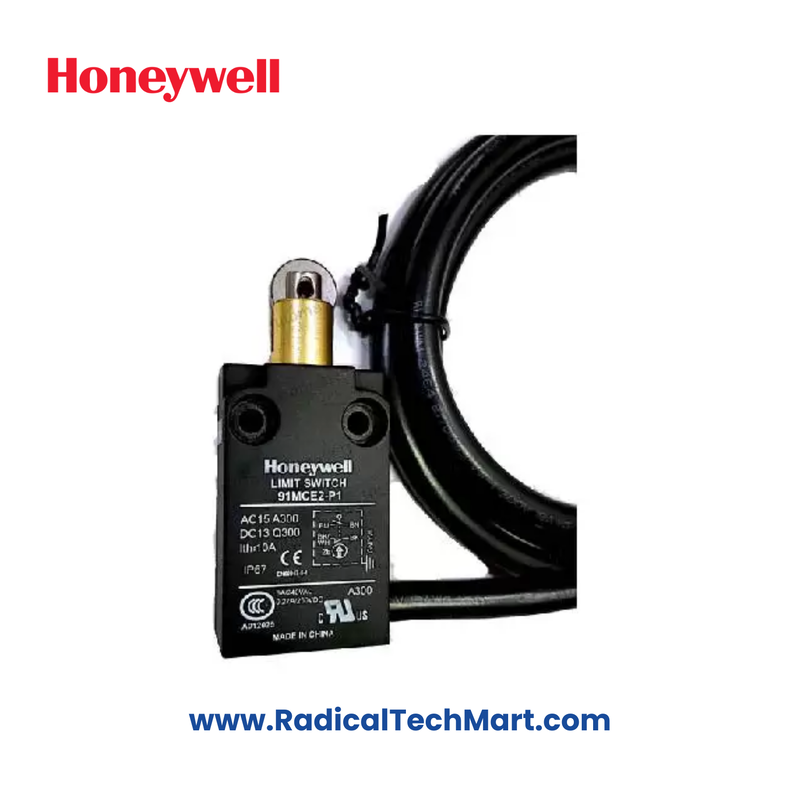 Honeywell 91MCE2-P1 Limit Switch – Rugged Pre-leaded Industrial Automation Component