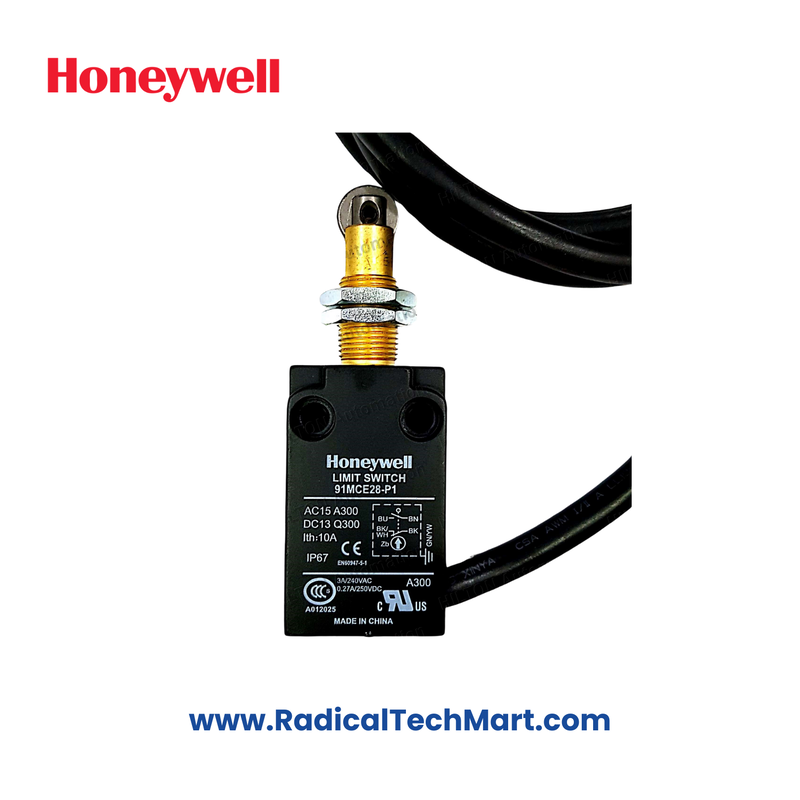 Honeywell 91MCE28-P5 Limit Switch – Rugged Compact Industrial Sensor Honeywell 91MCE28-P5 Limit Switch – Rugged Compact Industrial Sensor