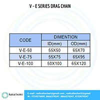 DRAG CHAIN V - E SERIES