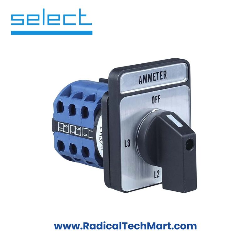 Select Ammeter Selector Switch Select Ammeter Selector Switch