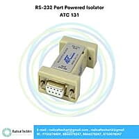 ATC 131 (RS-232 Port Powered Isolator) ATC 131 (RS-232 Port Powered Isolator)