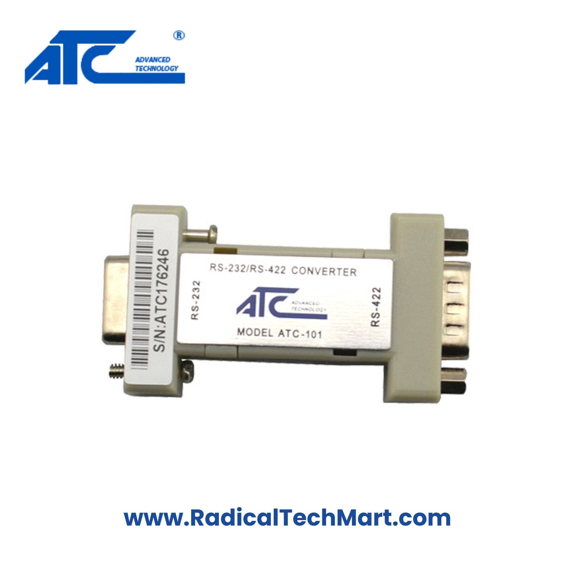 ATC-101 Port Powered RS-232 to RS-422 Converter