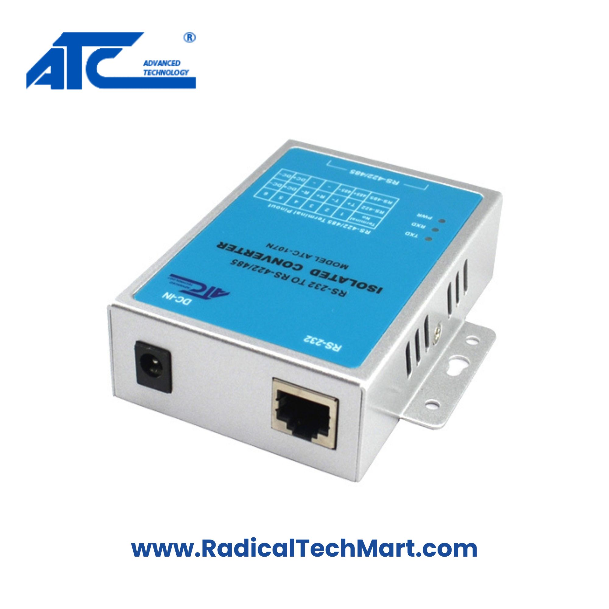 ATC-107N RS232 to RS485/RS422 Photoelectric Isolation Converter