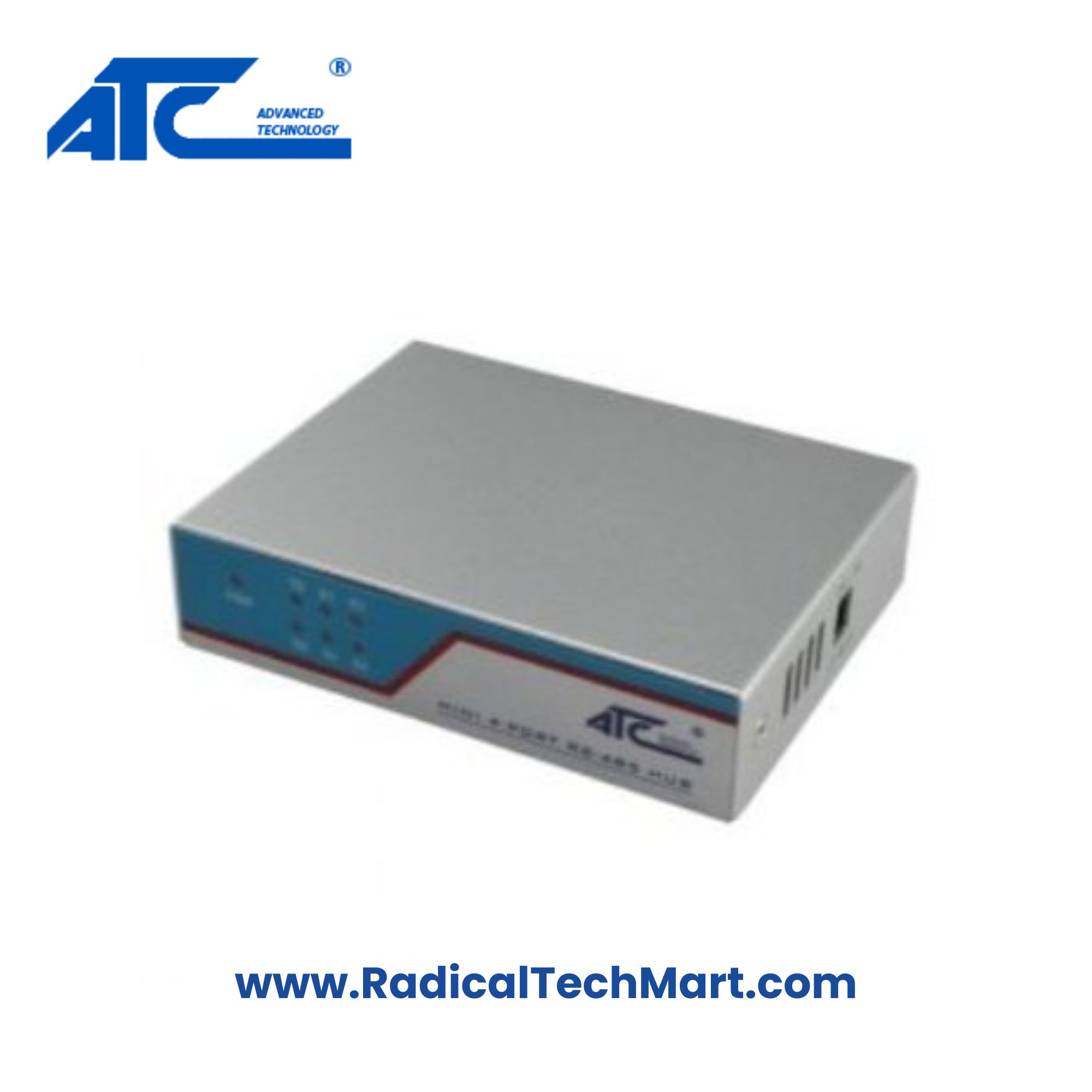 ATC-1204 RS-485 Bus Split Hub with 4 Ports and Surge Protection ATC-1204 RS-485 Bus Split Hub with 4 Ports and Surge Protection