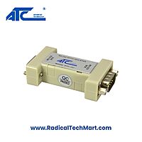 ATC-131 Port Powered RS-232 Optical Isolator DB9 Male to Female ATC-131 Port Powered RS-232 Optical Isolator DB9 Male to Female