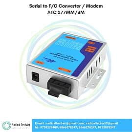ATC-277 MM/SM (Serial to F/O Converter / Modem)