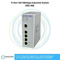 ATC-405 (5-Port 10/100mbps Industrial Switch) ATC-405 (5-Port 10/100mbps Industrial Switch)