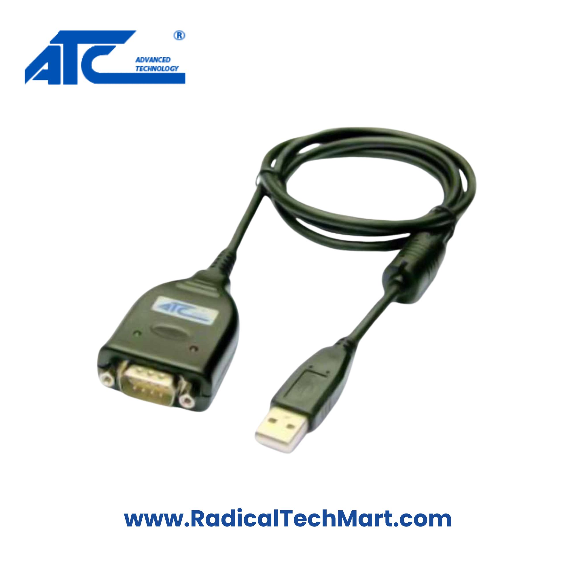ATC-810 USB to RS-232 Serial Converter with Surge Protection