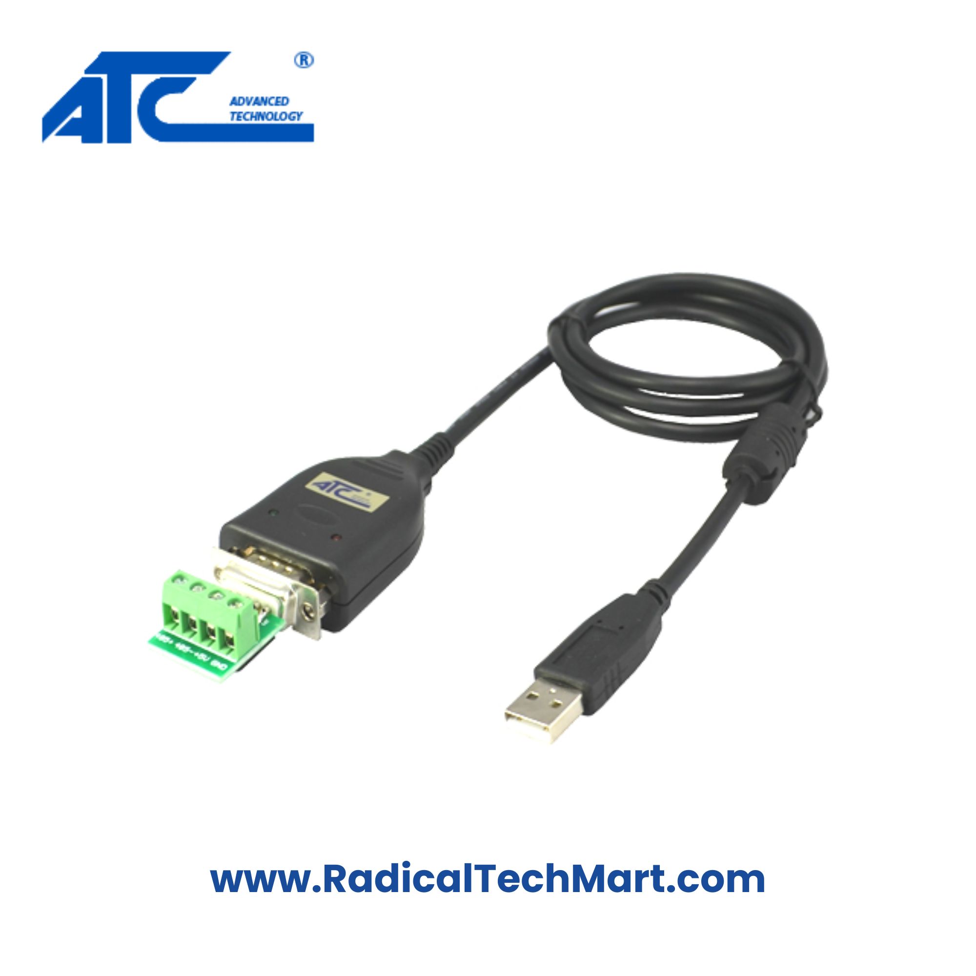 ATC-820 USB to RS-485 Converter with Surge Protection ATC-820 USB to RS-485 Converter with Surge Protection
