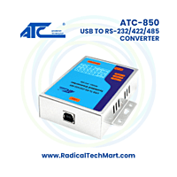 ATC-850 High-Speed USB to RS-232/422/485 Converter with Isolation and Surge Protection ATC-850 High-Speed USB to RS-232/422/485 Converter with Isolation and Surge Protection