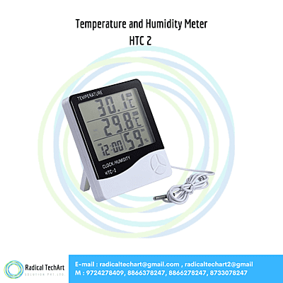 Htc 2 Temperature and Humidity Meter