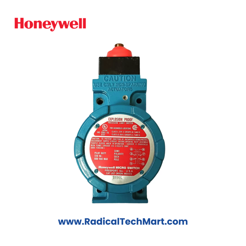 Honeywell BXC4L Flameproof Limit Switch with Top Pin Plunger Honeywell BXC4L Flameproof Limit Switch with Top Pin Plunger