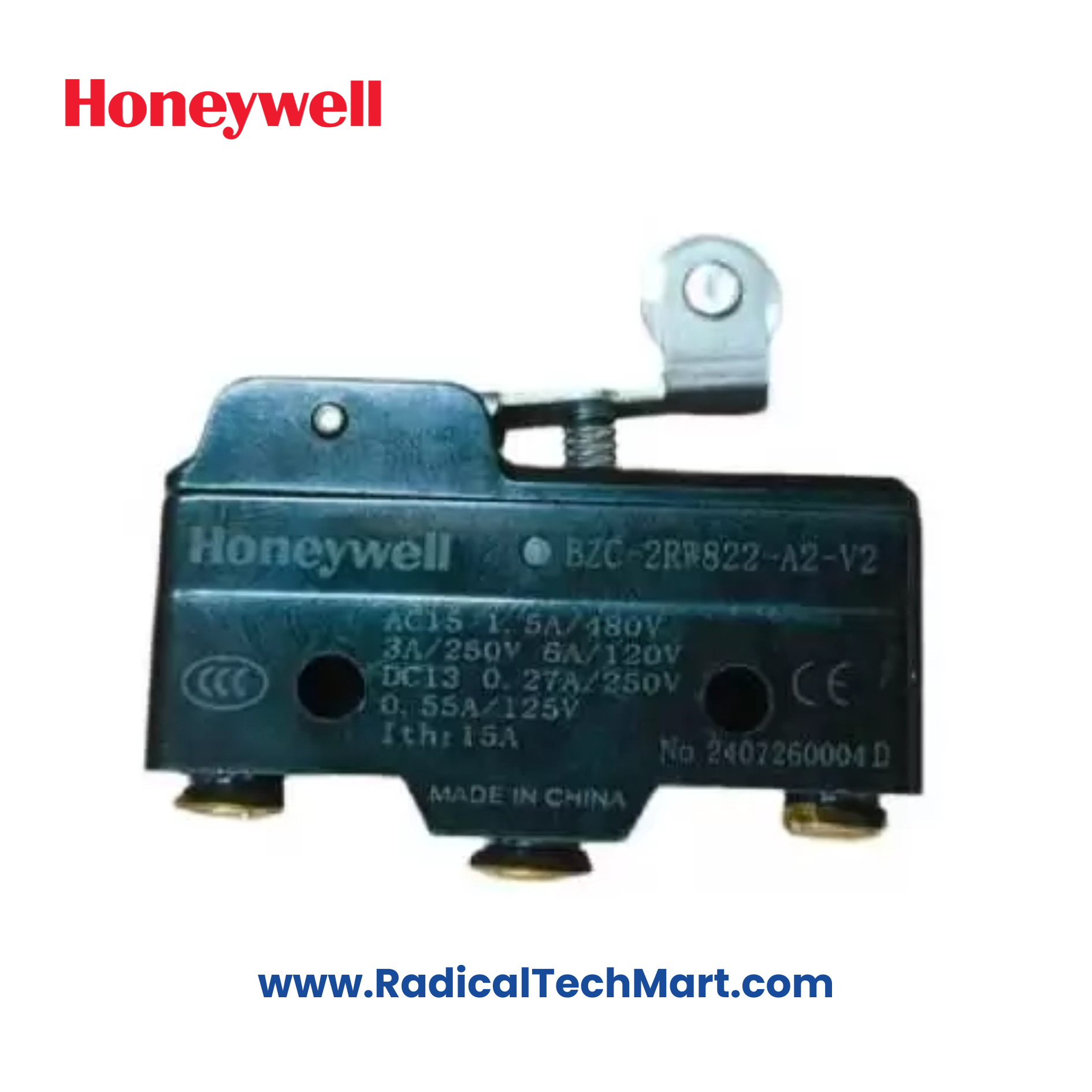 BZC-V2 Series Honeywell Micro Limit Switch