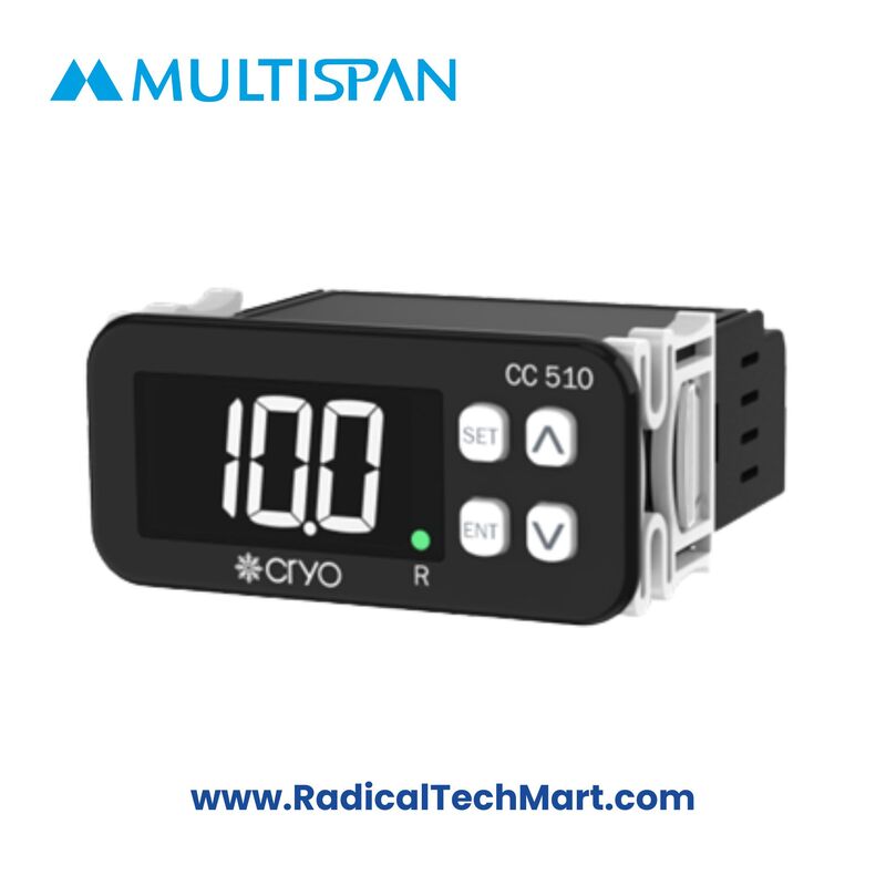 Multispan CC-510 Cooling Controller with LED Display and Defrost Settings