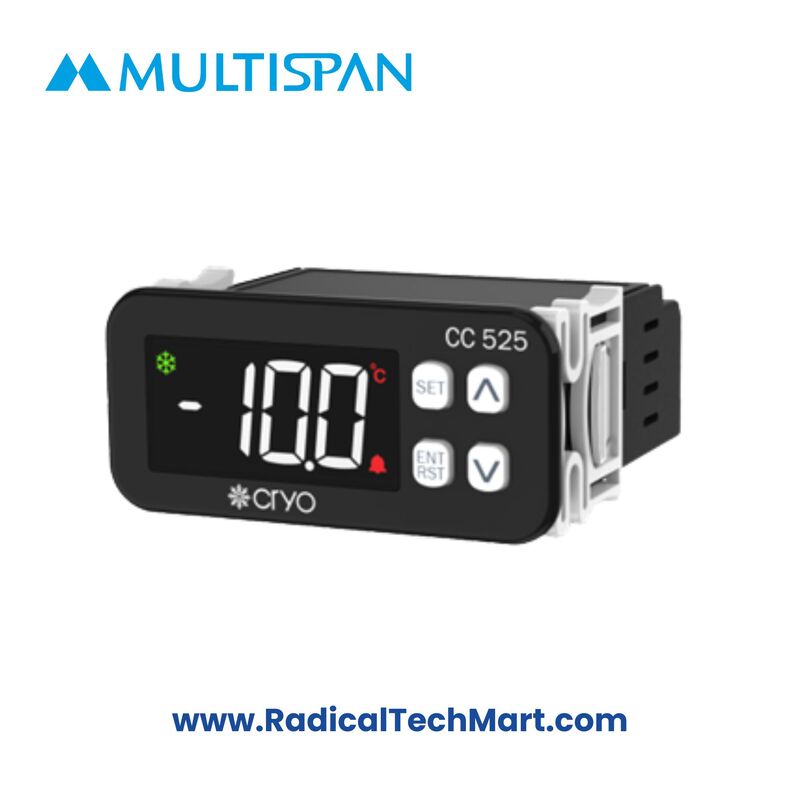Multispan CC-525 Cooling Controller Side View Multispan CC-525 Cooling Controller Side View