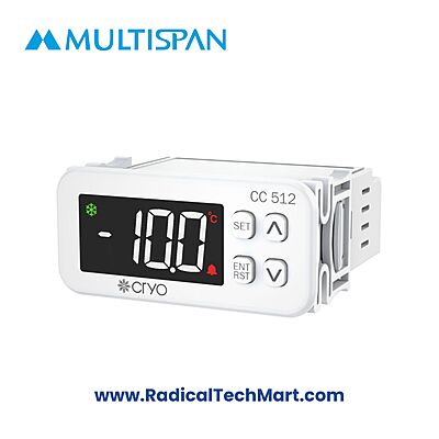 Multispan CC-512 Cryo Temperature Controller with Alarm Function