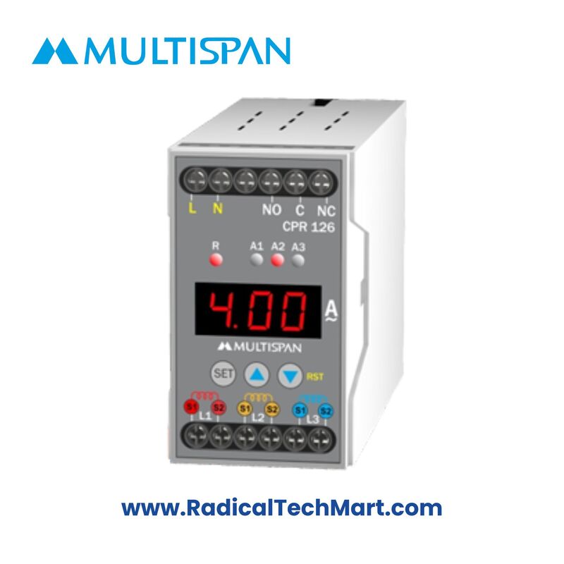 CPR-126 Three-Phase Current Protection Relay CPR-126 Three-Phase Current Protection Relay