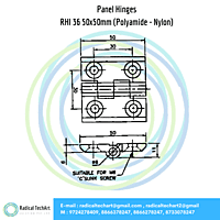 RHI Series Panel Hinges RHI Series Panel Hinges