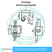 RHI Series Panel Hinges RHI Series Panel Hinges