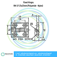 RHI Series Panel Hinges RHI Series Panel Hinges