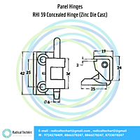 RHI Series Panel Hinges RHI Series Panel Hinges