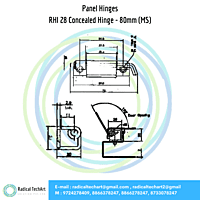 RHI Series Panel Hinges RHI Series Panel Hinges