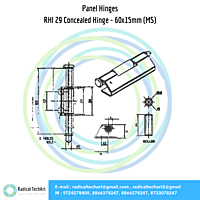 RHI Series Panel Hinges RHI Series Panel Hinges