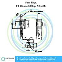 RHI Series Panel Hinges RHI Series Panel Hinges