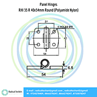 RHI Series Panel Hinges RHI Series Panel Hinges