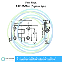 RHI Series Panel Hinges RHI Series Panel Hinges