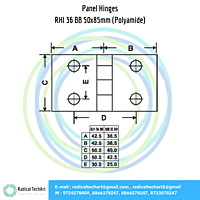 RHI Series Panel Hinges RHI Series Panel Hinges