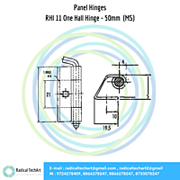 RHI Series Panel Hinges RHI Series Panel Hinges