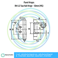 RHI Series Panel Hinges RHI Series Panel Hinges
