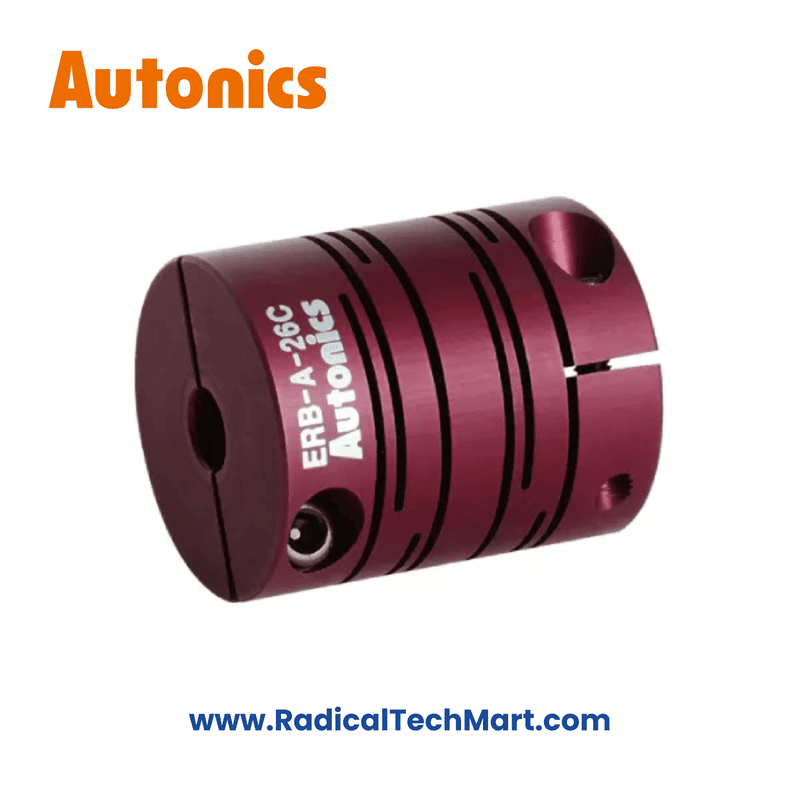 Autonics ERB-A-26C-0608 Clamp Type Shaft Coupling – Front View Autonics ERB-A-26C-0608 Clamp Type Shaft Coupling – Front View