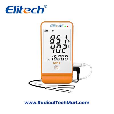 Elitech GSP-6 USB Temperature and Humidity Data Logger