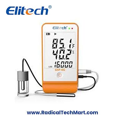 Elitech GSP-6G Temperature and Humidity Data Logger