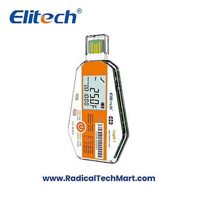 Elitech LogEt 1 Single Use USB Temperature Data Logger with LCD Display