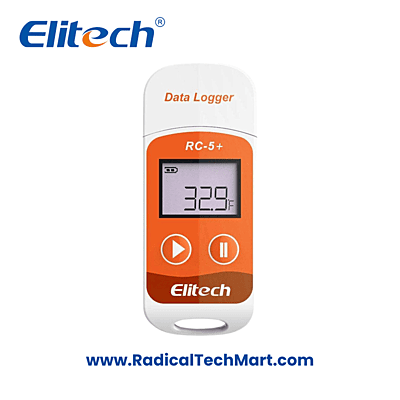 Elitech RC-5+ USB Temperature Data Logger with LCD Display