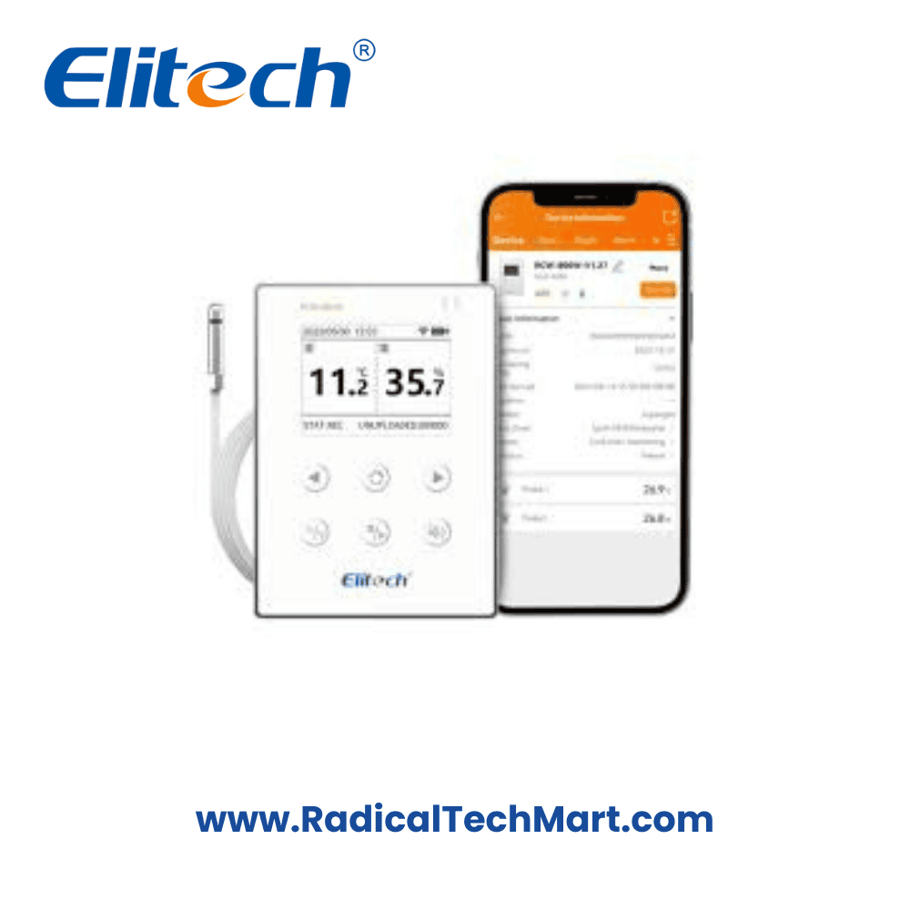 Key Tech 800w Elitech RCW-800W-THE WiFi Temperature & Humidity Data Logger