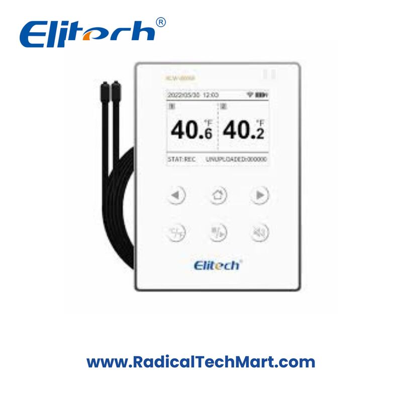 Elitech RCW-800W WiFi Temperature Data Logger with Bluetooth & Cloud Storage