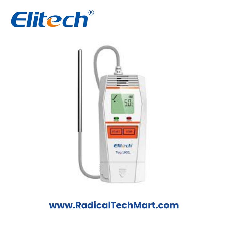 litech Tlog-100EL Ultra Low Temperature Data Logger with USB and PDF Report