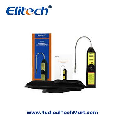 Elitech WJL-6000 Portable Freon Leak Detector with Carry Bag
