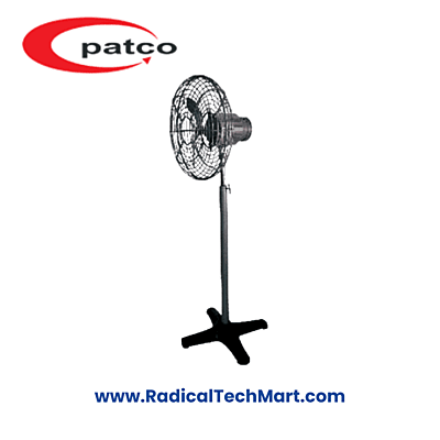 Patco FLP Pedestal Fan for Hazardous Industrial Zones – Available in 18", 24", and 30" Sizes