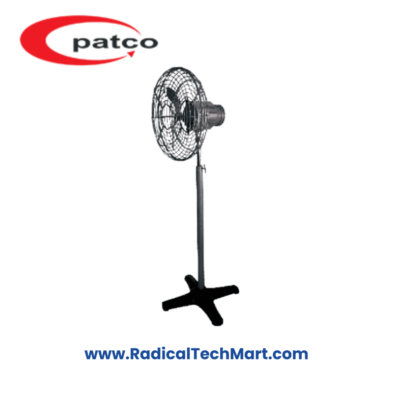 Patco FLP Pedestal Fan for Hazardous Industrial Zones – Available in 18", 24", and 30" Sizes