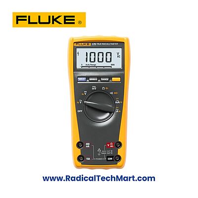 Fluke 175 True-RMS Digital Multimeter with protective holster